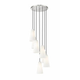 Farrell 7 Light Chandelier 13.75 Inches Tall and 18 Inches Wide by Z-Lite - 3043P7-7R