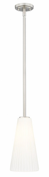Farrell 1 Light Small Pendant 13.75 Inch Tall by Z-Lite - 3043P7-ROD