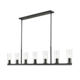 Titus 7 Light Linear Chandelier 12 Inches Tall and 5 Inches Wide by Z-Lite - 826-7L
