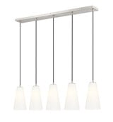 Farrell 5 Light Linear Chandelier 11 x 6 Inches Wide by Z-Lite - 3043P6-5L