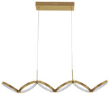 Philo 50W 1 LED Oversized Pendant by Dainolite - PHO-4050LEDHP