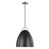 Norman 1 Light Medium Pendant 15.25 Inch Tall by Visual Comfort Studio - 6551701