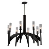 Merge 8 Light Oversized Chandelier by Maxim - 39518CLB