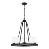 Goodwood Cottages - 24 Inch 46.5W 5 LED Chandelier - 73-BEL-4169512