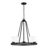Goodwood Cottages - 24 Inch 46.5W 5 LED Chandelier - 73-BEL-4169512