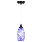 Milano 1 Light Mini Pendant 9.75 Inch Tall by Vaxcel - P0383