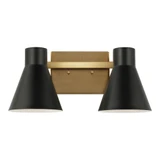 Burn Leas - 15.75 Inch 18.6W 2 LED Bathroom Light Fixture - 73-BEL-4169723
