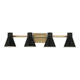 Burn Leas - 35.38 Inch 37.2W 4 LED Bathroom Light Fixture - 73-BEL-4169727