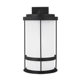 Morris Banks - 9.3W 1 LED Extra Large Outdoor Wall Lantern - 12.63 inches wide by 24 inches high - 73-BEL-4314999