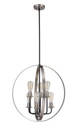 Randolph 6 Light Medium Foyer Chandelier by Craftmade - 50336-247524