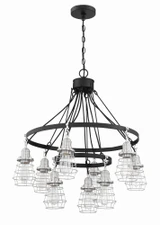 Thatcher 9 Light Large 2 Tier Chandelier by Craftmade - 50629-3130