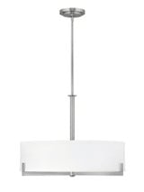 Bishops Gate - 4 Light Large Drum Chandelier in Transitional Style - 27 Inches Wide by 21 Inches High - 81-BEL-3088059