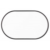 Rachel 40W 1 LED Framed Oval Edge Lit Mirror 40 Inch Length by Craftmade - MIR2405OVL