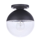 Evie 1 Light Outdoor Flush Mount 8.43 Inch and 7.5 Inch Wide by Craftmade - ZA3417