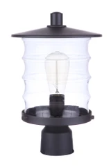 Canon 1 Light Outdoor Post Mount 14.13 Inch Tall X 9 Inch Wide by Craftmade - ZA3625