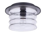 Canon 1 Light Outdoor Flush Mount 6.88 Inch X 11.38 Inch Wide by Craftmade - ZA3637