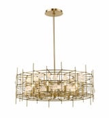 Garroway 9 Light Chandelier 32 Inches Wide by 14 Inches High by Z-Lite - 4007-32
