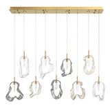 Norah 35W 13 LED Chandelier 16.5 Inch Tall and 8 Inch Wide by Eurofase - 49239