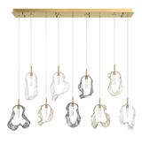 Norah 35W 13 LED Chandelier 16.5 Inch Tall and 8 Inch Wide by Eurofase - 49239