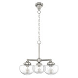 Saddle Creek 3 Light Medium Chandelier by Hunter 19358 - SCLC3