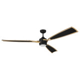 Viva 3 Blade Ceiling Fan with Light Kit 72 Inch Wide by Craftmade - VIA723