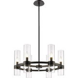 Datus 6 Light Chandelier In Restoration Style 13 x 26 Inches Wide by Z-Lite - 4008-6