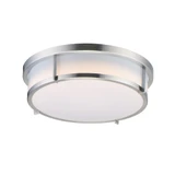 Rogue 20W 1 LED 17 Inch Wide Semi Flush Mount by Maxim - 10274
