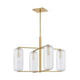 Pebble 4 Light Large Chandelier by Hudson Valley - 3474