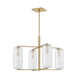 Pebble 4 Light Large Chandelier by Hudson Valley - 3474