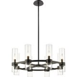 Datus 8 Light Chandelier In Restoration Style 13 x 32 Inches Wide by Z-Lite - 4008-8