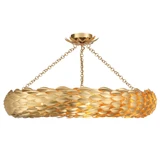 Eton Nook 8 Light 33.5 Inch Wide Flush Mount by Bailey Street Home - 49-BEL-4964222