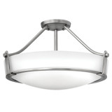Gardner Farm 4 Light 20.75 Inch Wide Semi Flush Mount by Bailey Street Home - 81-BEL-3002154