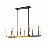 Haylie 10 Light Island/Billiard 14.5 Inch Wide by 134 Inch High by Z-Lite - 479-10L