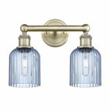 Bridal Veil 2 Light Bath Vanity 14 Inch Wide by Innovations - 616-2W-G559-5-GL
