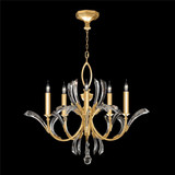 Beveled Arcs 5 Light Oversized Round Chandelier by Fine Art - 702240