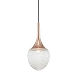 Cromer Oak 1 Light Small Pendant by Bailey Street Home - 735-BEL-2692896