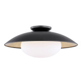 Harris Causeway 1 Light 21 Inch Wide Semi Flush Mount by Bailey Street Home - 735-BEL-3371060