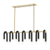 Ashwood Lea 14 Light Oversized Island Pendant by Bailey Street Home - 735-BEL-4243601