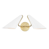 Cameron Bridge 2 Light Wall Sconce by Bailey Street Home - 735-BEL-4243597