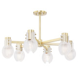 Shortwood Crescent 6 Light Medium Chandelier by Bailey Street Home - 735-BEL-4366059