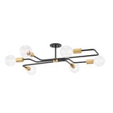 Sea View Paddock 6 Light 40 Inch Semi Flush Mount by Bailey Street Home - 735-BEL-4623885