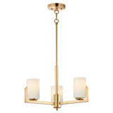 Dart 3 Light Medium Chandelier by Maxim - 21285SW