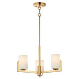 Dart 3 Light Medium Chandelier by Maxim - 21285SW