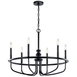 Capitol Hill 6 Light Large Chandelier by Kichler - 52304