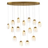 Lloyd By-Pass 16 Light Small OVal Chandelier by Bailey Street Home - 79-BEL-4187028