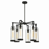 Forbes Head 6 Light Large Outdoor Round Pendant by Bailey Street Home - 79-BEL-4591530