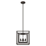 Doherty 4 Light Medium Pendant by Hunter Fans - DO4_194_CP