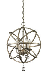 Acadia 4 Light Pendant 16 Inches Wide by 21 Inches High by Z-Lite - 415-4