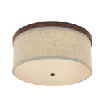 Midtown Three Light 15.75 Inch Wide Flush Mount by Capital - 2015