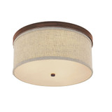 Midtown Three Light 15.75 Inch Wide Flush Mount by Capital - 2015